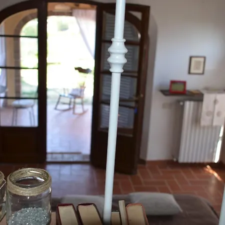 Apartamento Terra Mit Garten, Veranda Und Einen Atemberaubenden Blick Terricciola